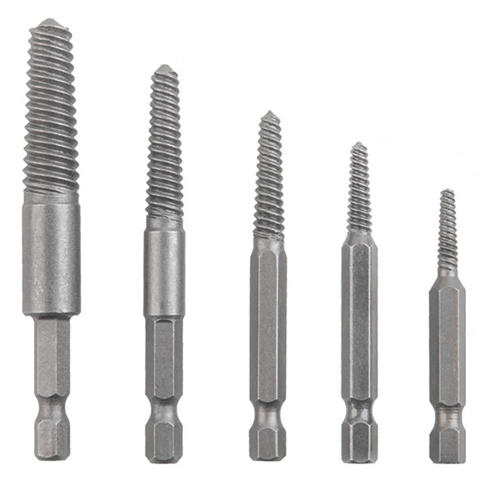 Screw Extractor Drill Bit Set for Automotive Repairs (Universal)