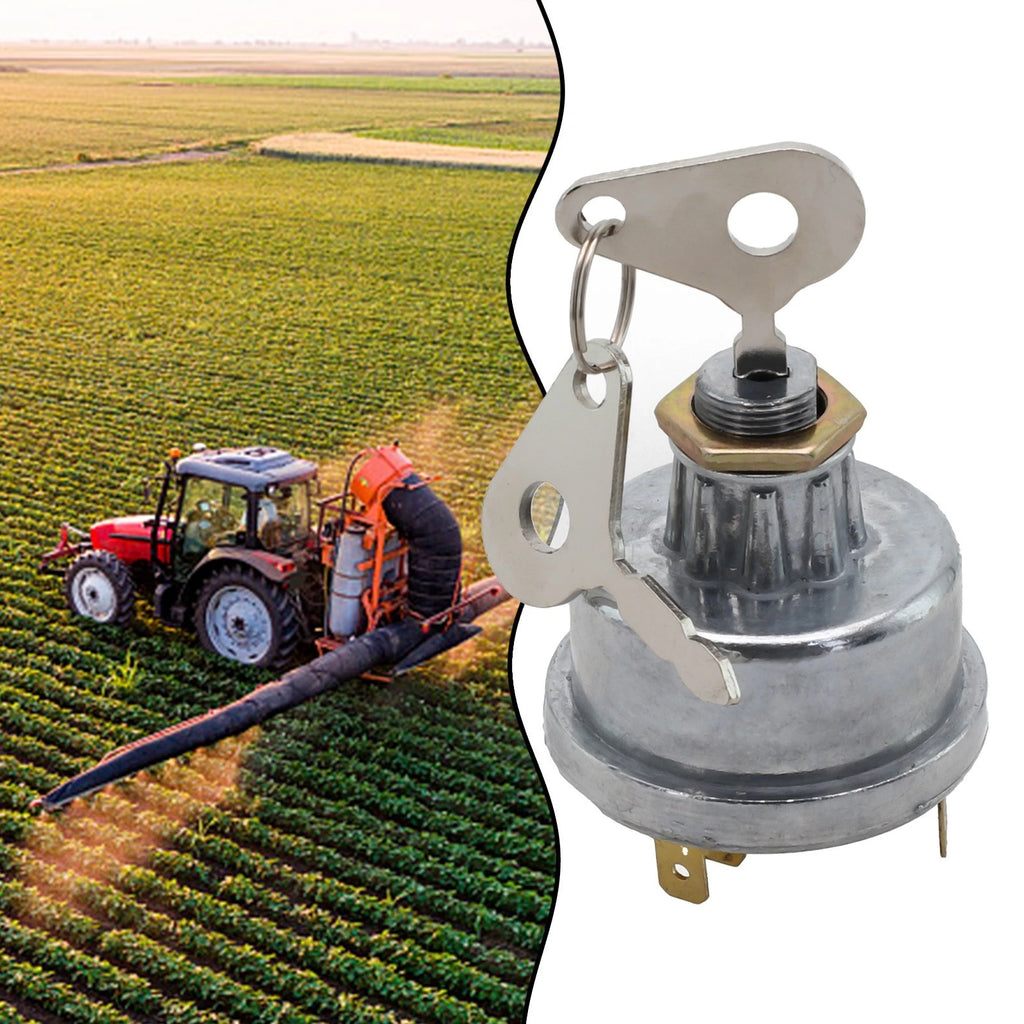 Ignition Switch & Key Set for Plant Tractor