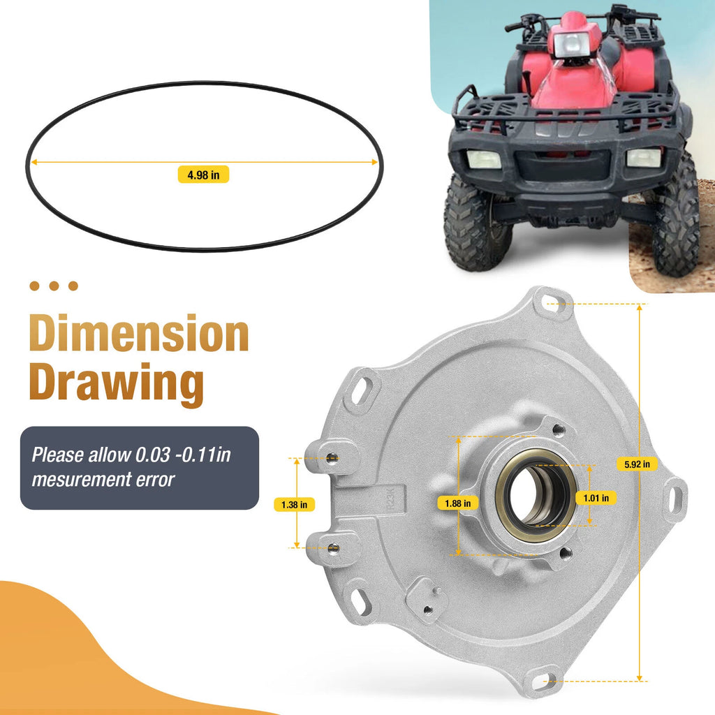 Stator Plate & O-Ring Seal for Polaris Ranger 425 500 4X4 (2002)