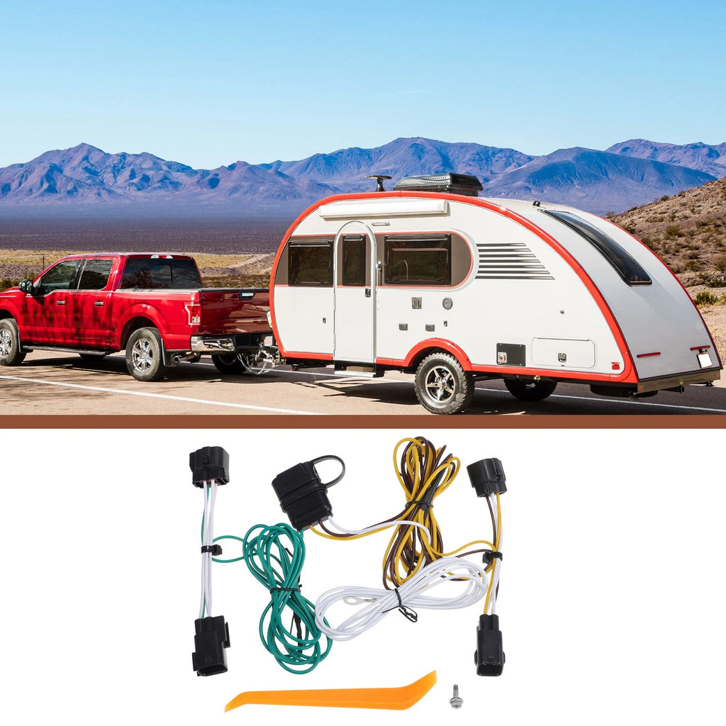 Electrical Trailer Tow Harness Connector Set for Jeep Wrangler (1998–2006)