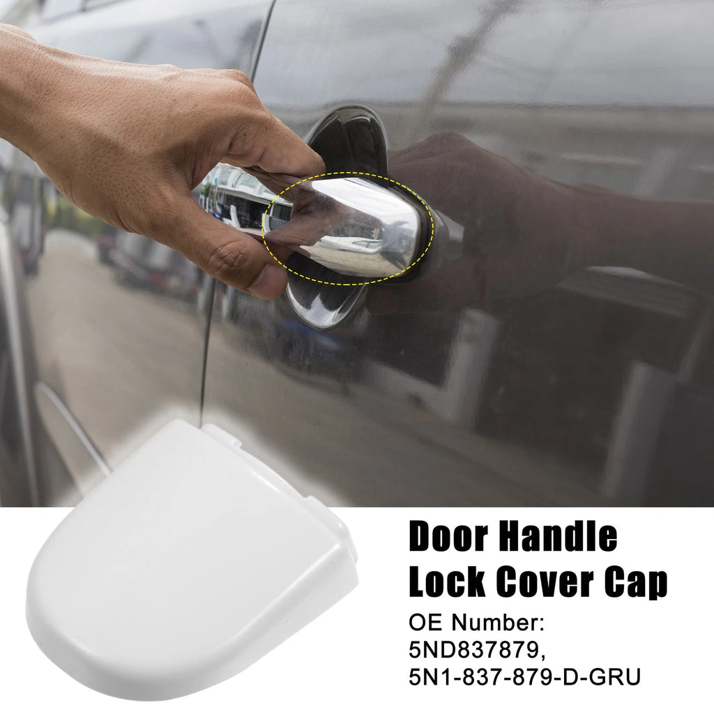 Exterior Door Handle Lock Cover Cap Front Left Right for VW Beetle (1998–2010)
