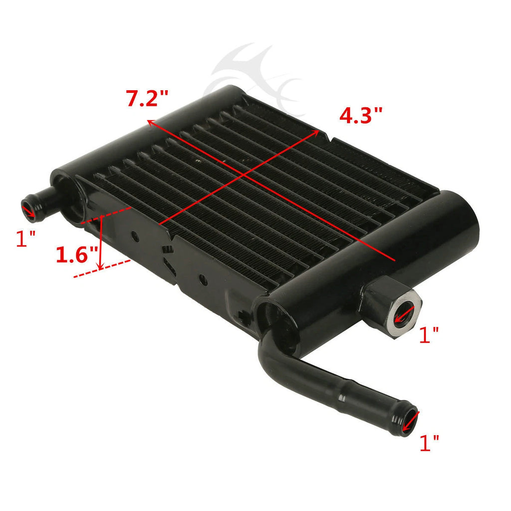 Lower Vented Fairing Radiator Cooler for Harley Road Glide (2014–2023)
