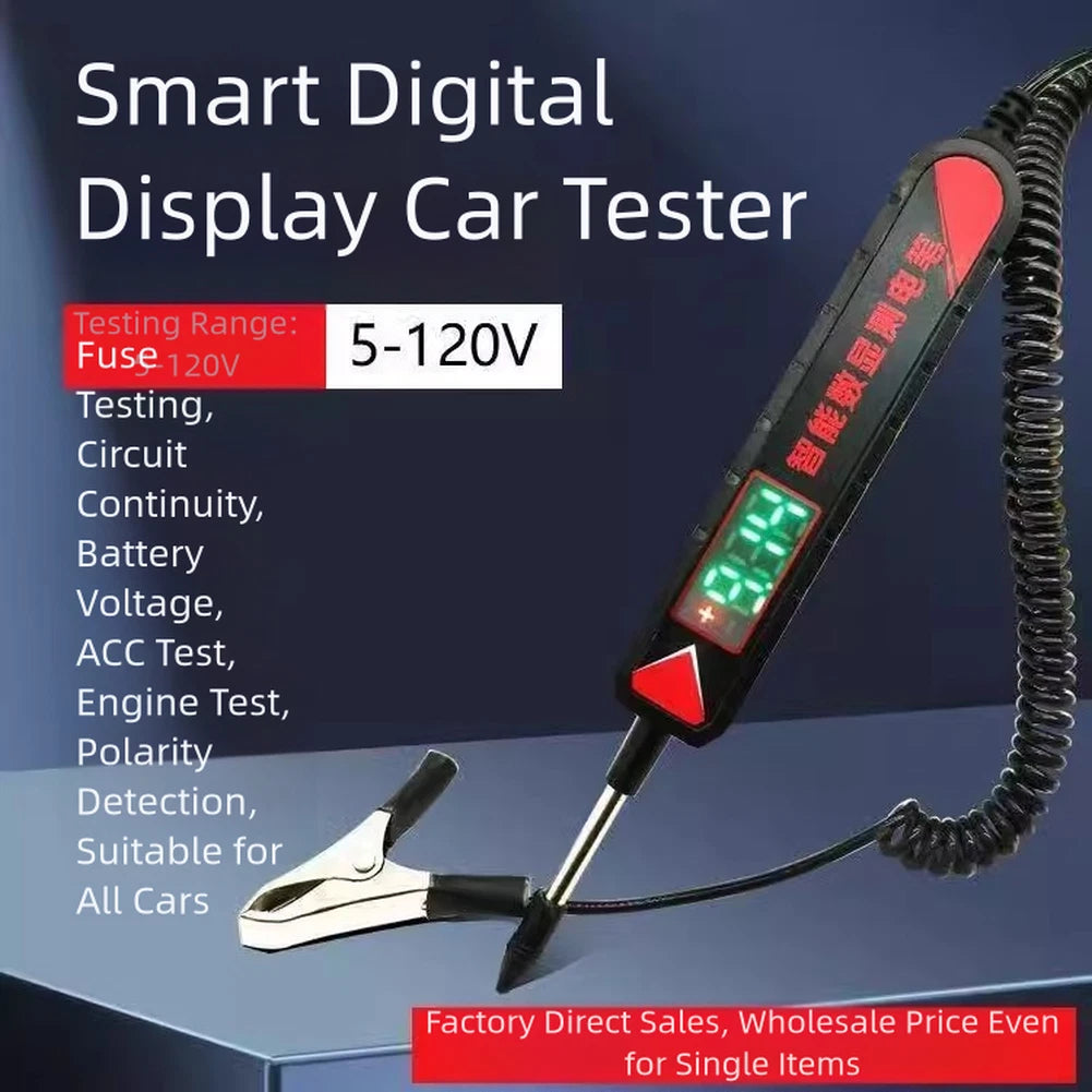 Digital Voltage Tester for Car and Motorcycle Wiring (2010–2023)