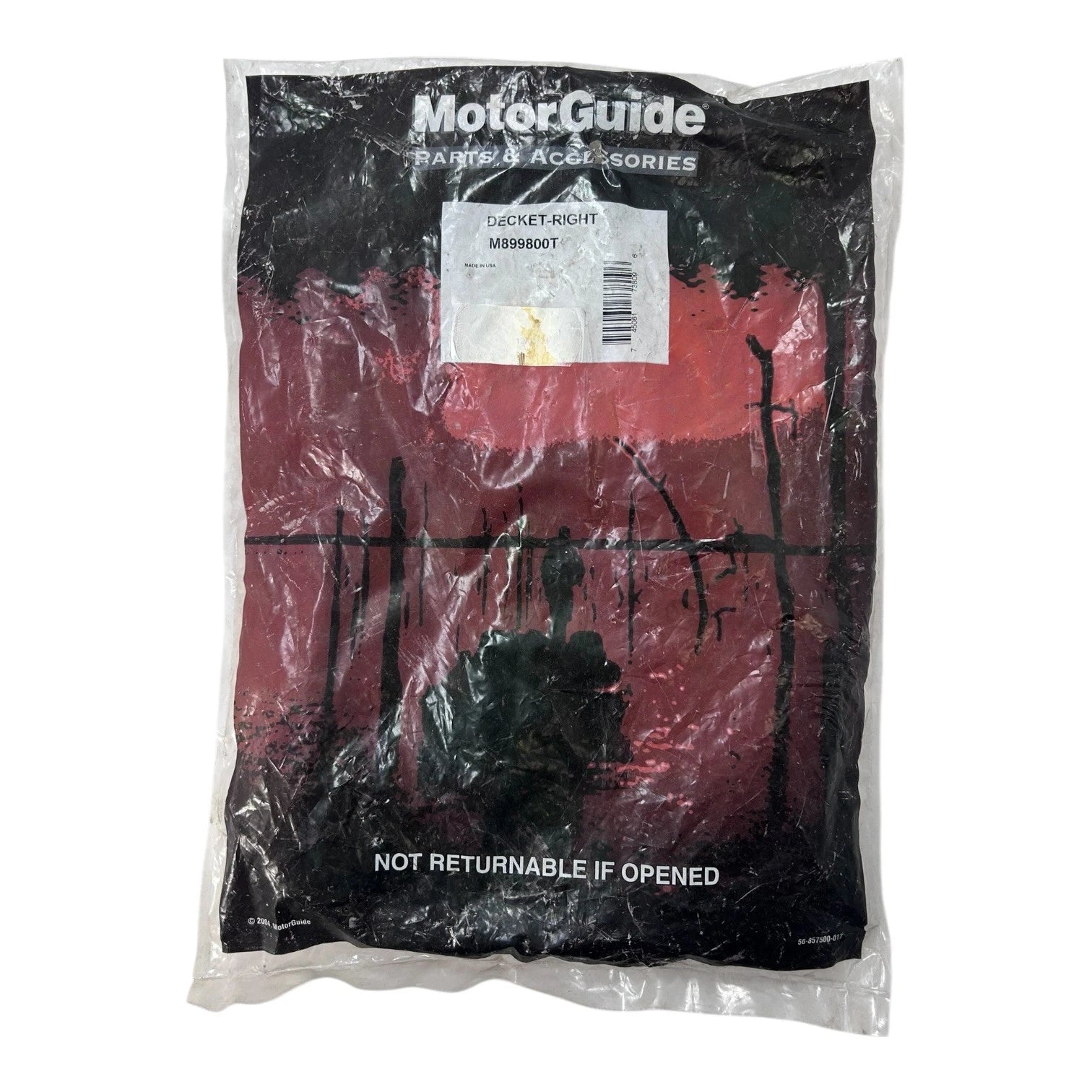 Right Side Deck Plate for MotorGuide M899800T (Salt Water)