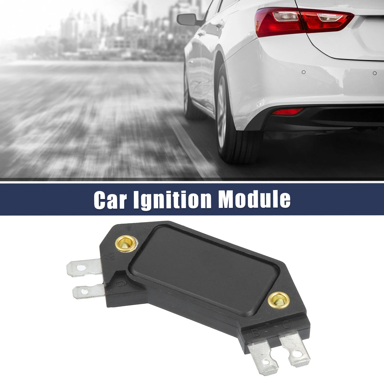 Ignition Module Replacement Fit for Chevy Olds Buick (1974–1988) Black