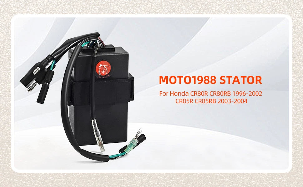 Ignition Coil CDI Spark Plug Magneto Stator for Honda CR80R CR80RB CR85R CR85RB (1996–2007)