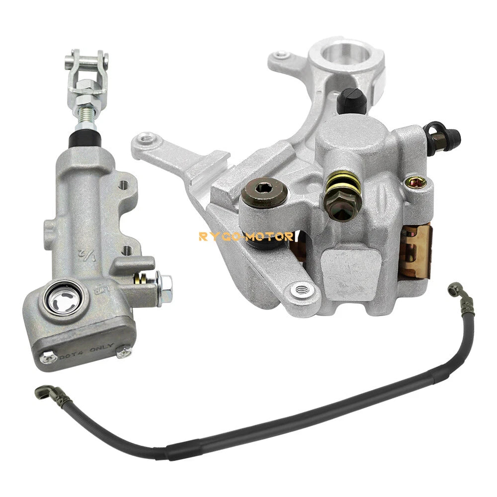 Rear Brake Caliper & Master Cylinder Hose Assy for Kawasaki KLX450R KX450/KX450F