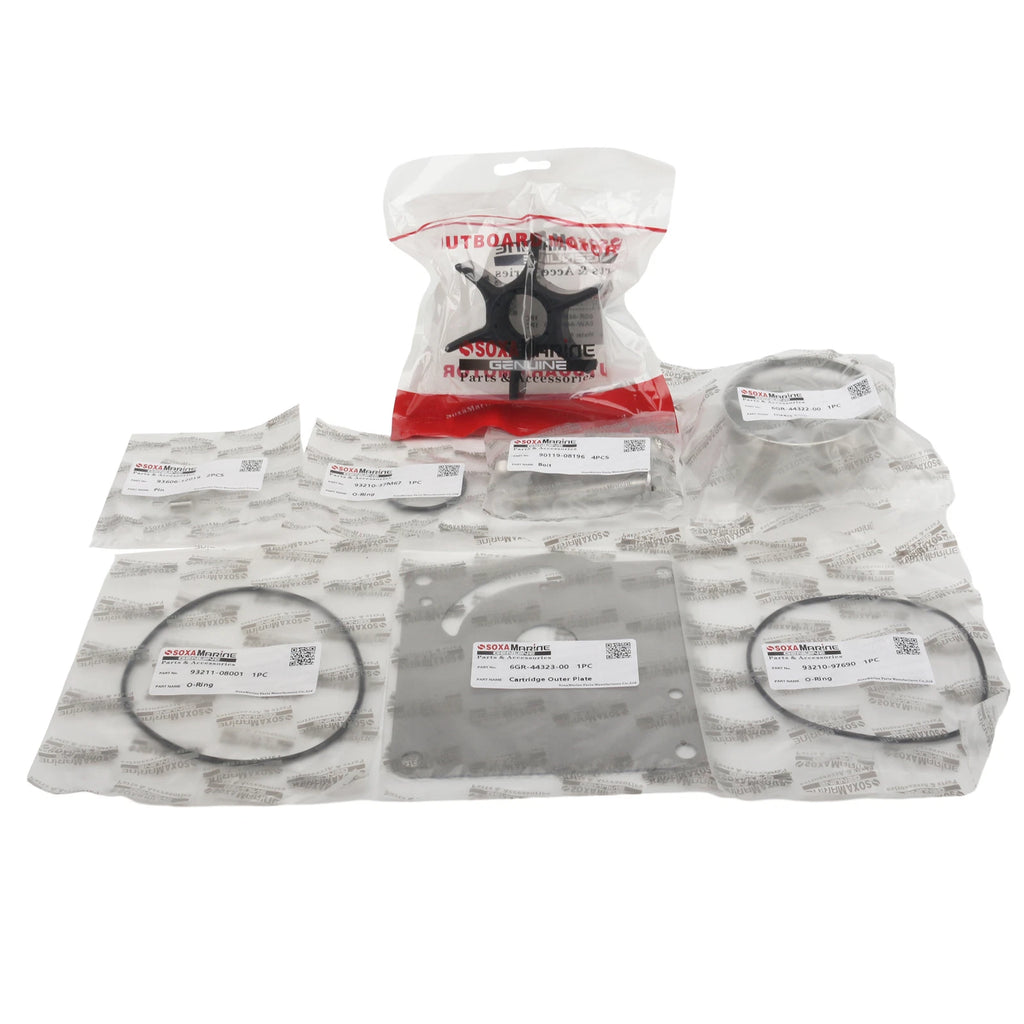 Water Pump Repair Service Kit 6GR-W0078-00 for Yamaha Outboard