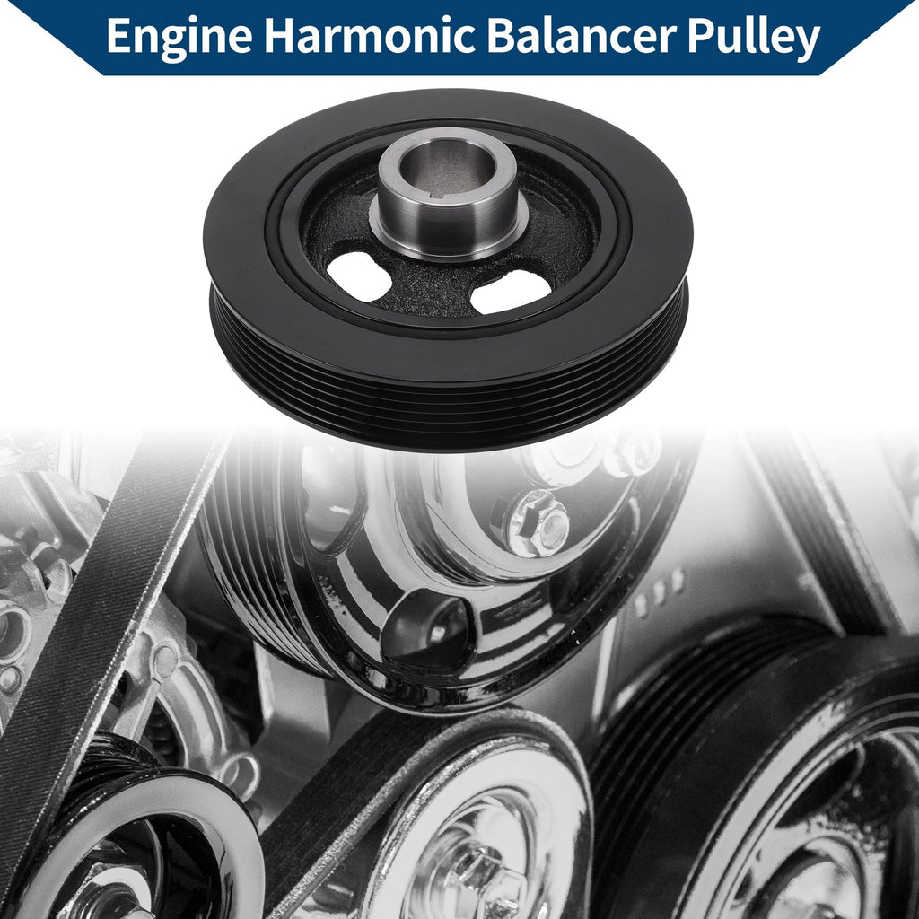 Engine Harmonic Balancer Crank Pulley Replacement for Dodge Journey (2009–2020)