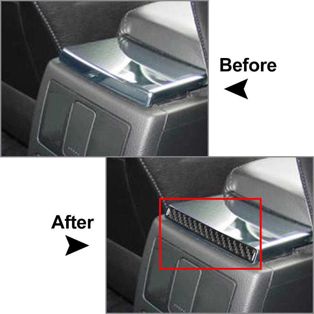 Center Armrest Box Rear Strip Cover Trim for Volkswagen Passat B5 (2001–2005)