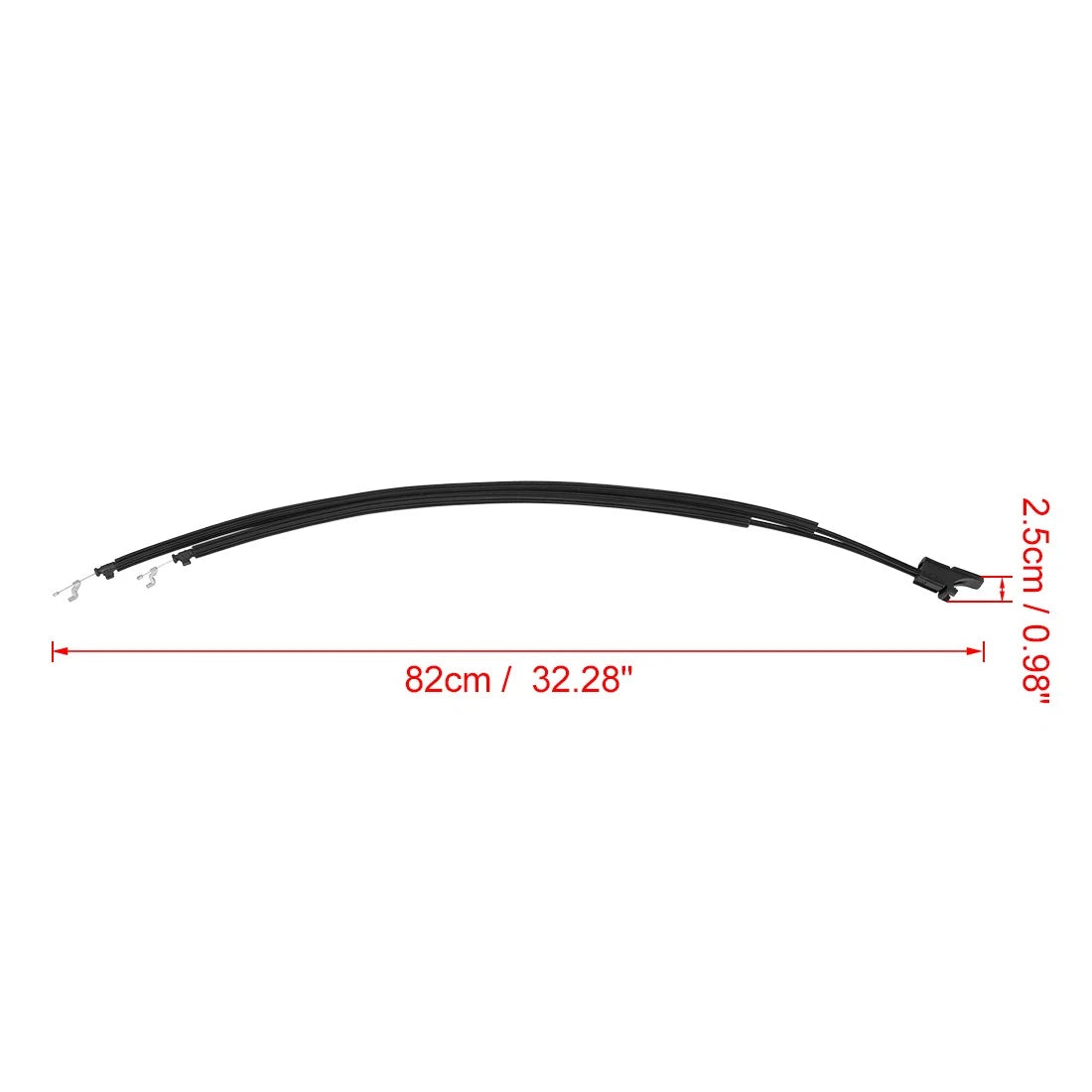 Front LH Seat Tilt Cable Replacement for Ford Fiesta MK6 (2003–2011)