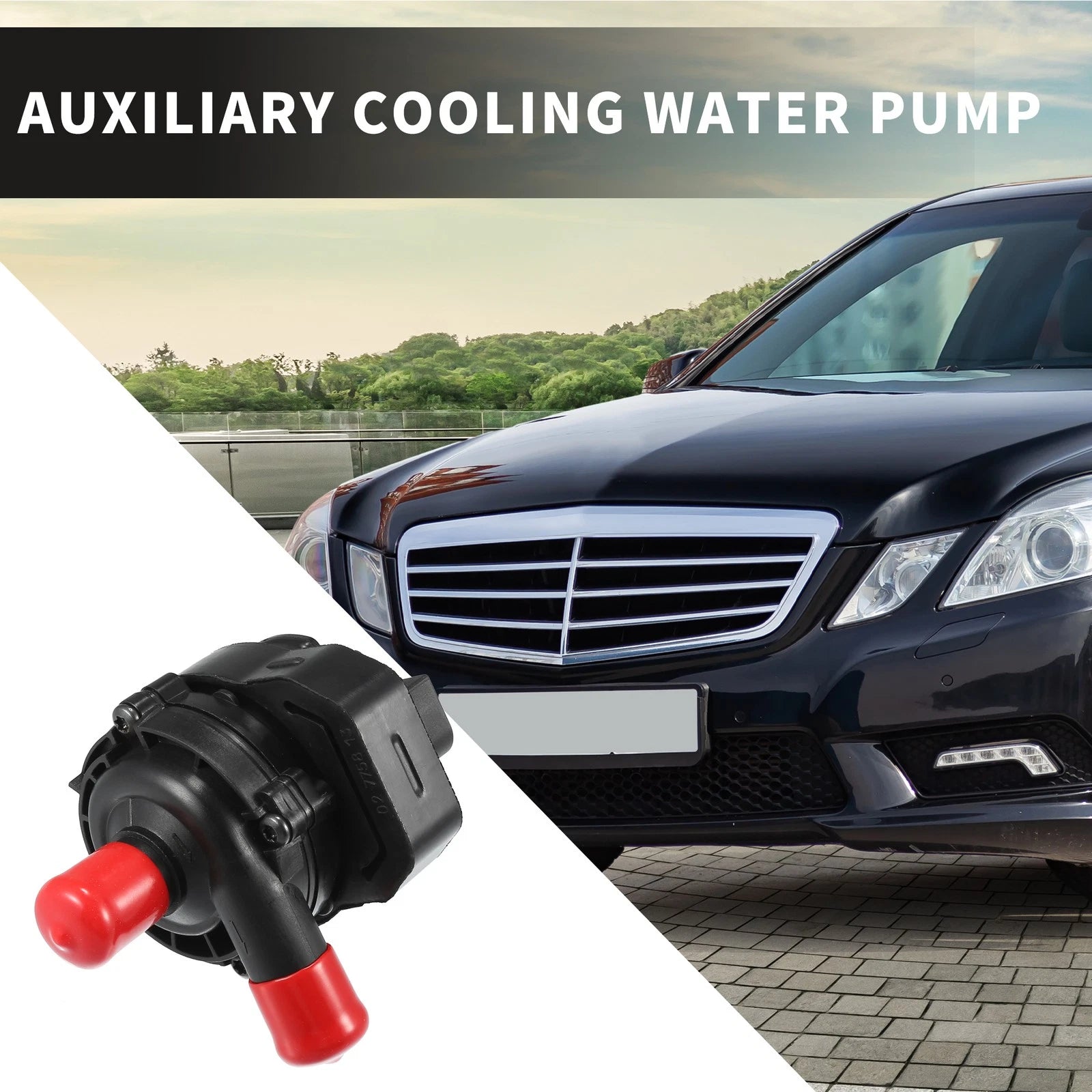 Auxiliary Water Pump Replacement for Mercedes-Benz A B C E GL M R-Class (2011–2023)