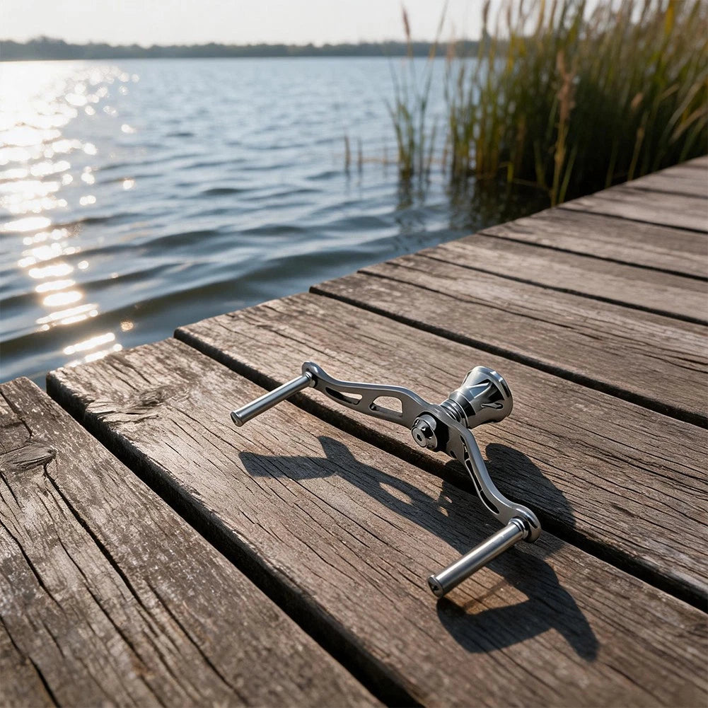 Double Rocker Arm Handle 95mm for DAIWA Spinning Reels