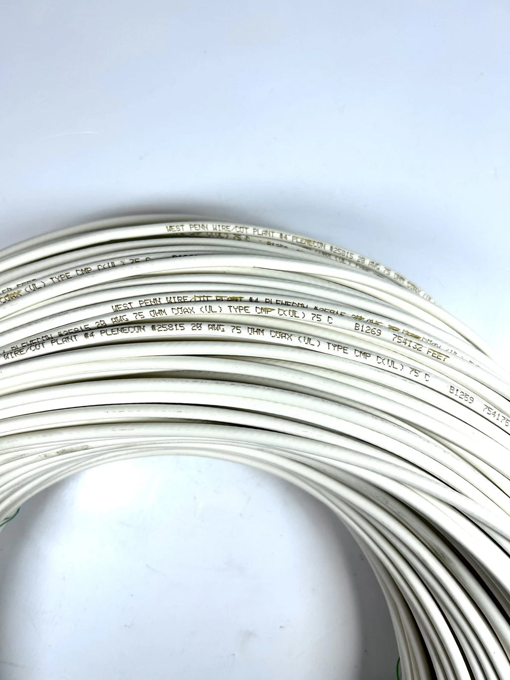 Coax Cable 75 Ohm for West Penn Wire 25815 (1000 Ft)