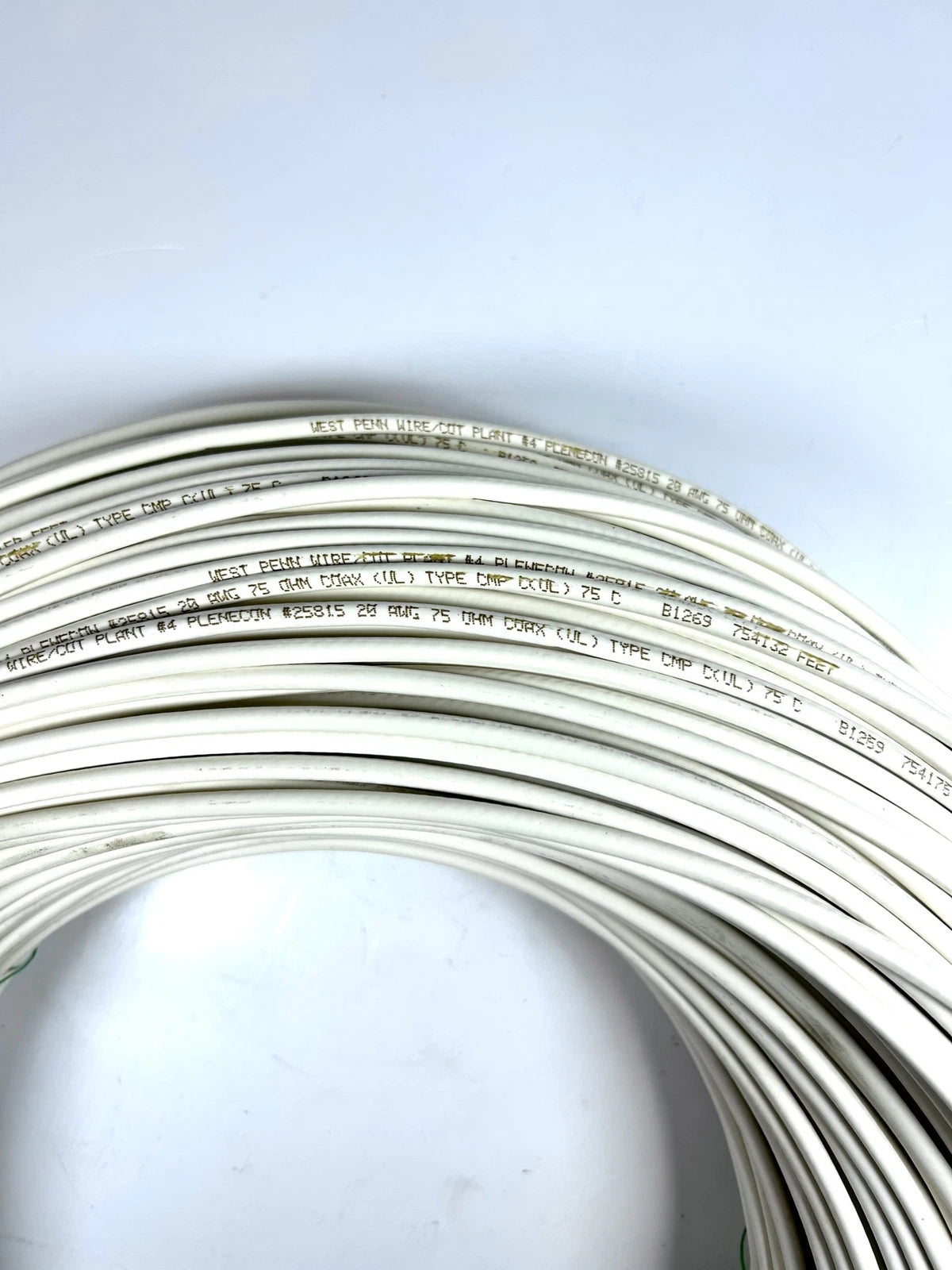 Coax Cable 75 Ohm for West Penn Wire 25815 (1000 Ft)