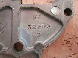 Cylinder Head Cover Plate for Johnson Evinrude (327673)