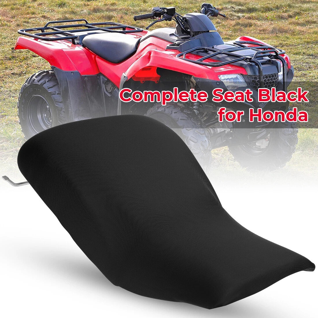 Complete Seat for Honda TRX350 (2000–2003) Black