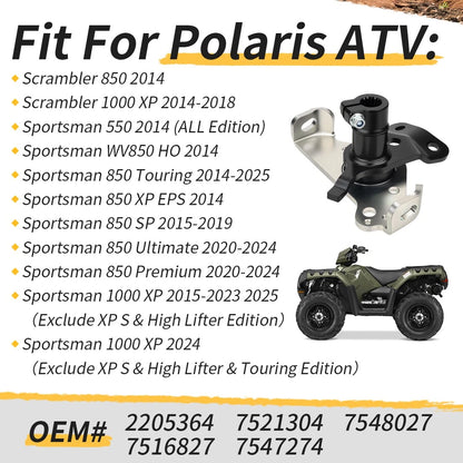 Lower Bolted Steering Column Post Kit for Polaris Sportsman SP 850 (2015–2019)