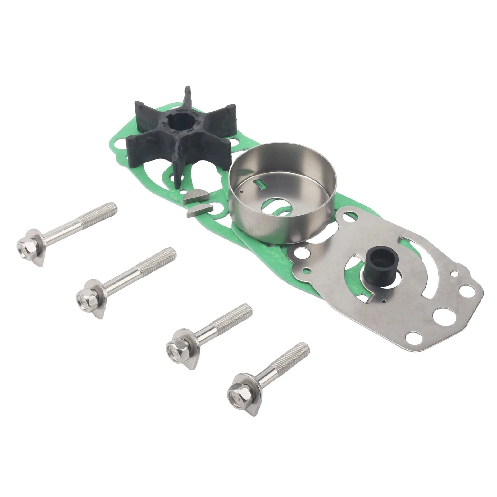 Water Pump Repair Service Kit for Yamaha Outboard (6F5-W0078-00, 6F5-W0078-A0)