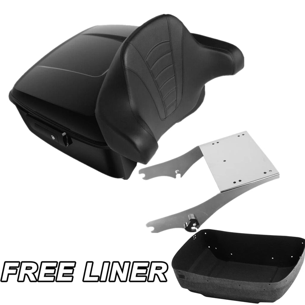 Trunk Backrest Mount Rack for Harley Electra Glide (1997–2008)
