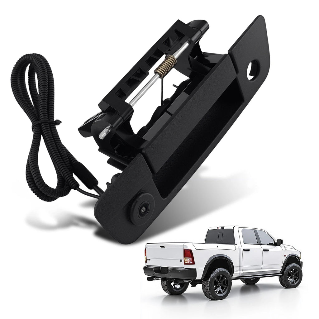 Black Rear Handle for Dodge Ram 1500 2500 3500 (2009–2017) 68084284AA