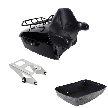 Trunk Mount Pad Rack for Harley Touring Electra Road Street Glide (2014–2026)