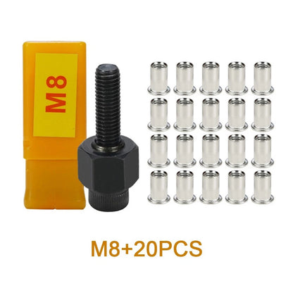21PCS Hand Rivet Nut Head for Tool