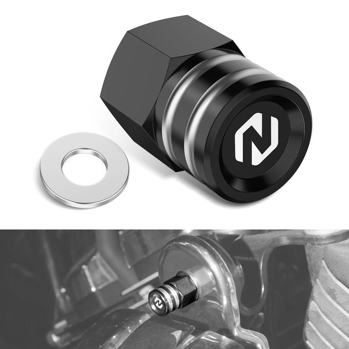 Horn Cover Mounting Nut 7549A for Harley Road King Classic FLHRC (2007–2019)