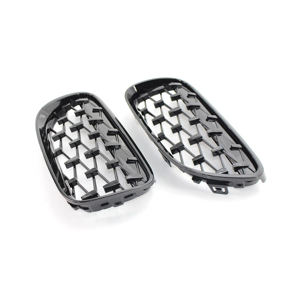 Glossy Black Front Kidney Grille for BMW 3 Series E92 E93 (2010–2013)