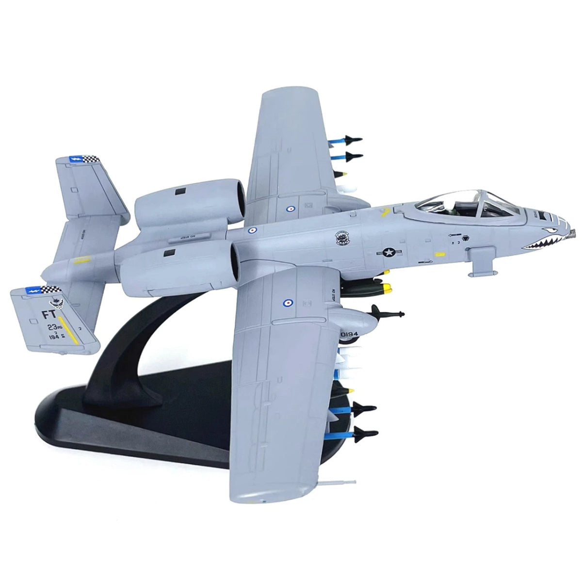 Alloy Model for A-10A Attack Plane (1:100 Scale)