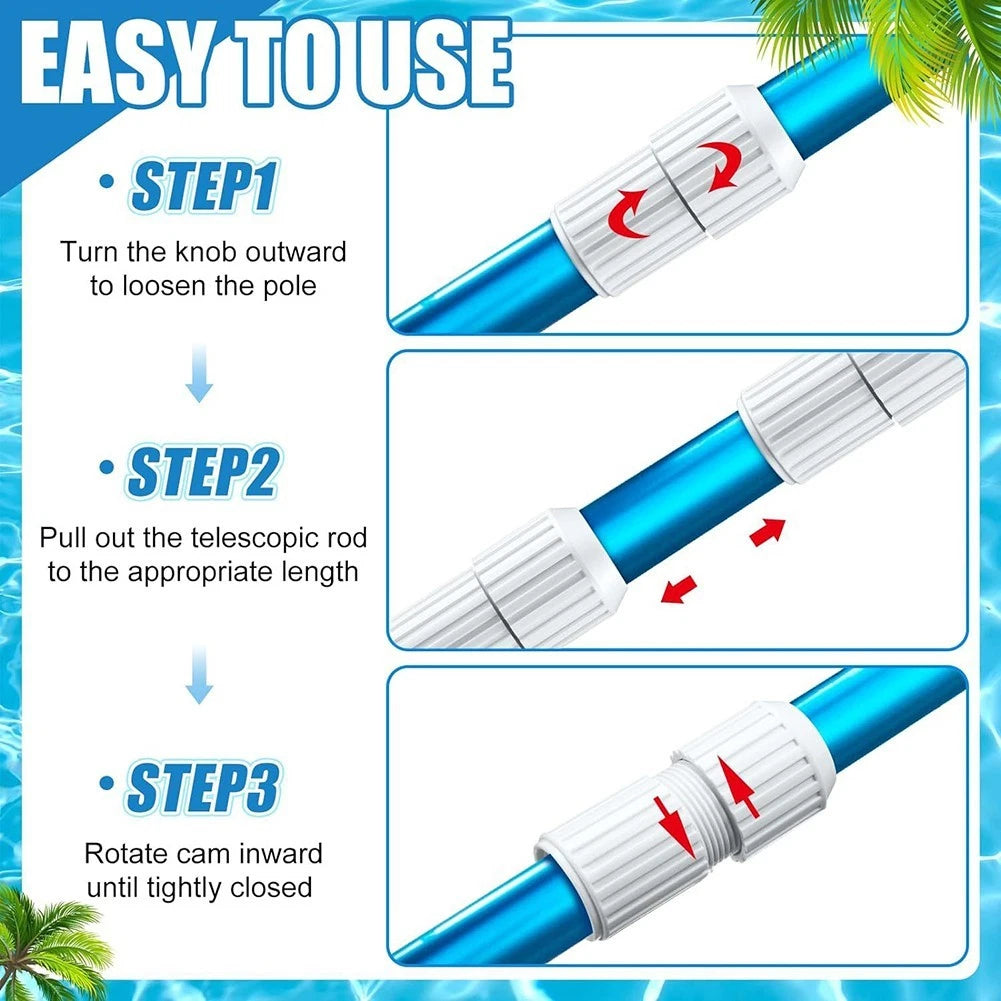 Set of 4 ABS Joint Connectors for Pool Maintenance Fits 32mm/28mm Sizes