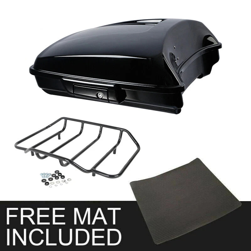 5.5" Luggage Rack for Harley Touring Road King (2014–2026) Black
