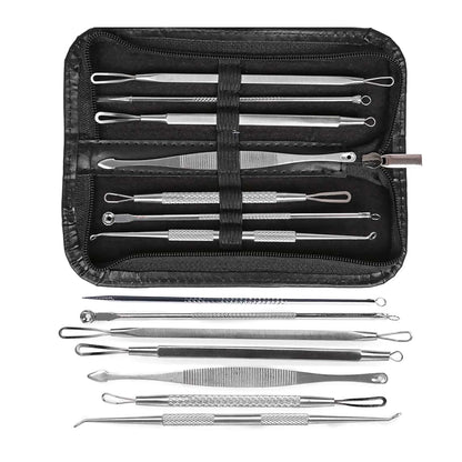 7Pcs Blackhead Pimple Comedone Acne Extractor Tool Set for All Models