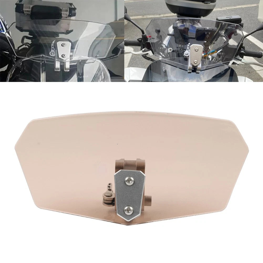 1pc Adjustable Smoke Wind Deflector for Universal Fit