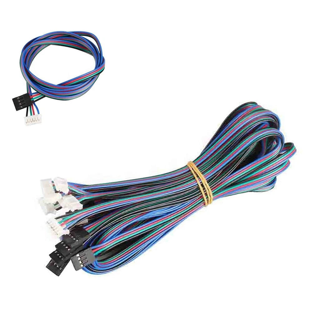 5x 4-Pin Connector for Stepper Motors (Compatible with )