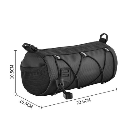 600D Waterproof Bicycle Handlebar Bag with Shoulder Strap for Most Bicycles