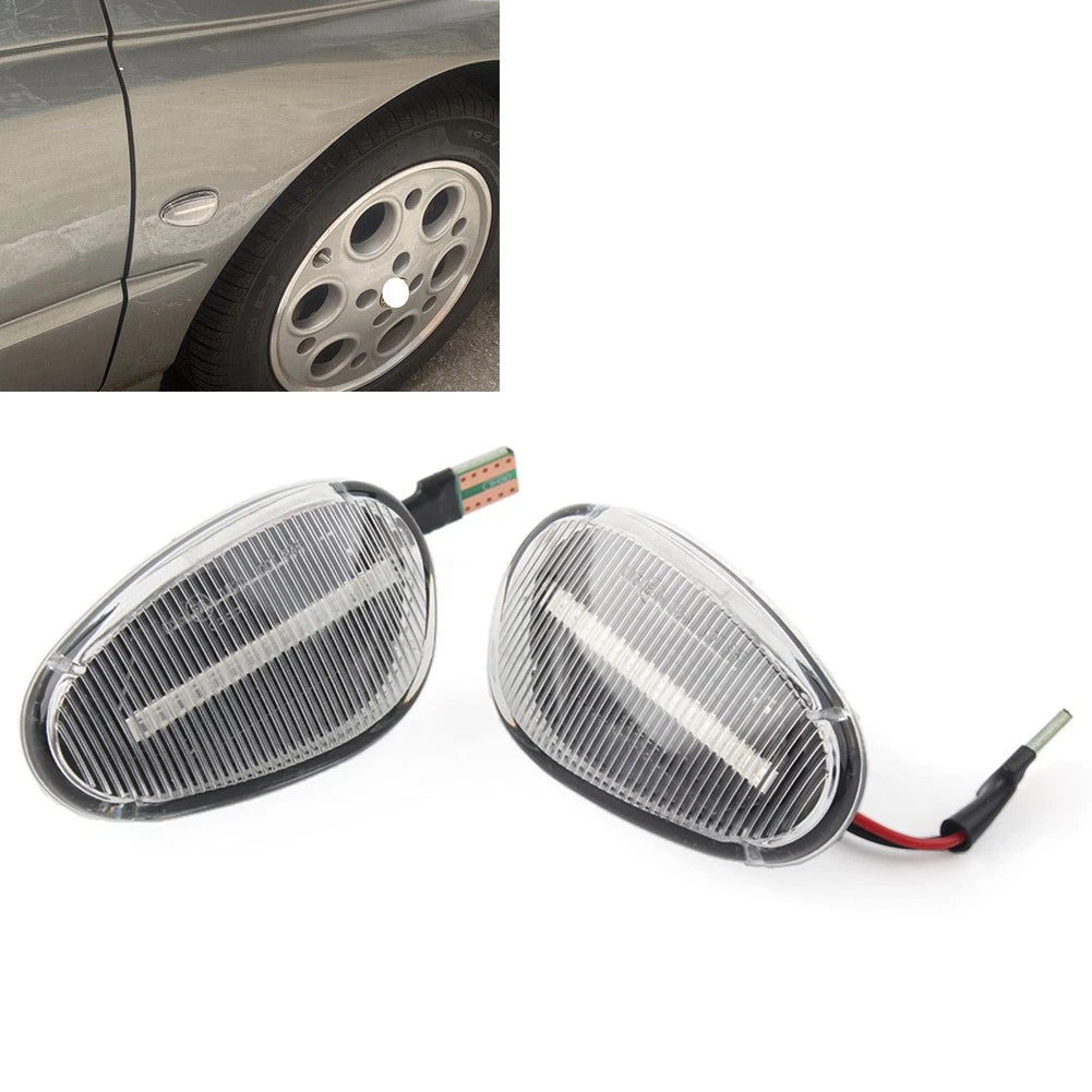 2x LED Dynamic Side Marker Light Turn Signal Lamp For Alfa Romeo 145 146 155 GTV