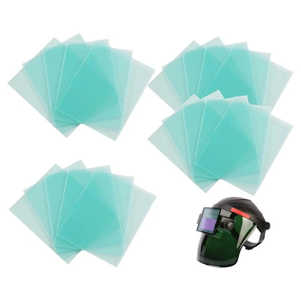 20 Pcs Clear Lens Replacement Cover Shields for Welding Helmets