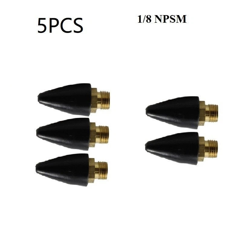 5Pcs Air Blow Nozzles for Tool Kit 1/8 Inch NPSM