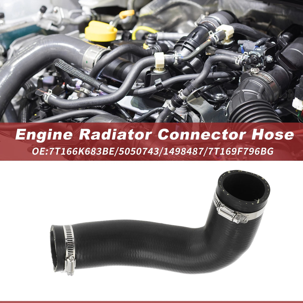 Intercooler Turbo Hose Pipe No.7T166K683BE for Ford Transit Connect (2002–2013)