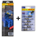 Ignition Lead & Spark Plug Set for Ford AU Falcon Fairmont LTD (1998–2000)