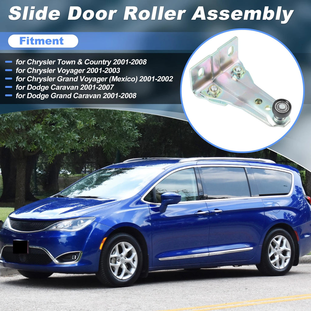 Sliding Door Roller Upper Left Right Replacement for Chrysler Town & Country (2008–2016)