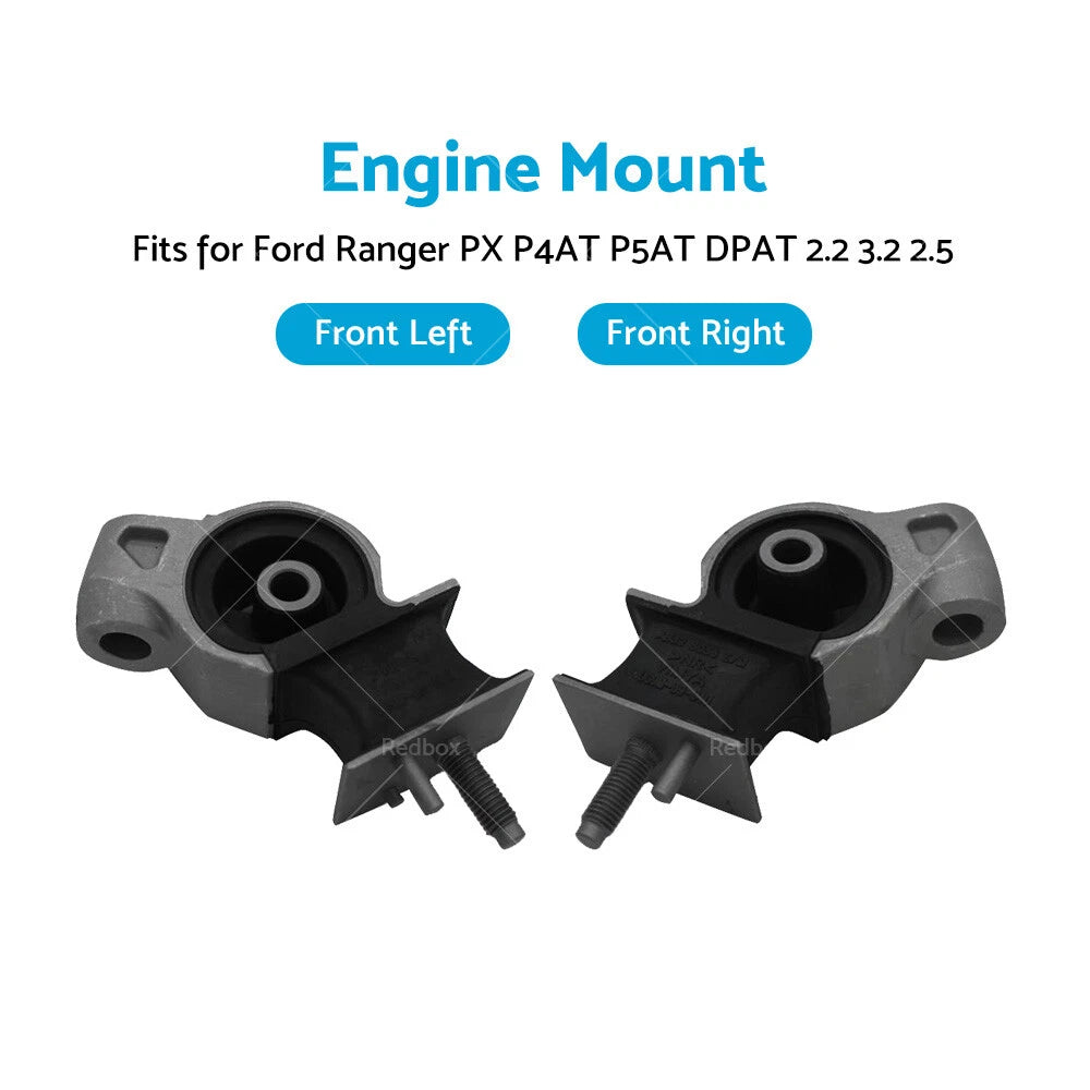Set of 2 Engine Mounts for Ford Ranger, Mazda CX-9 (2016–2024)