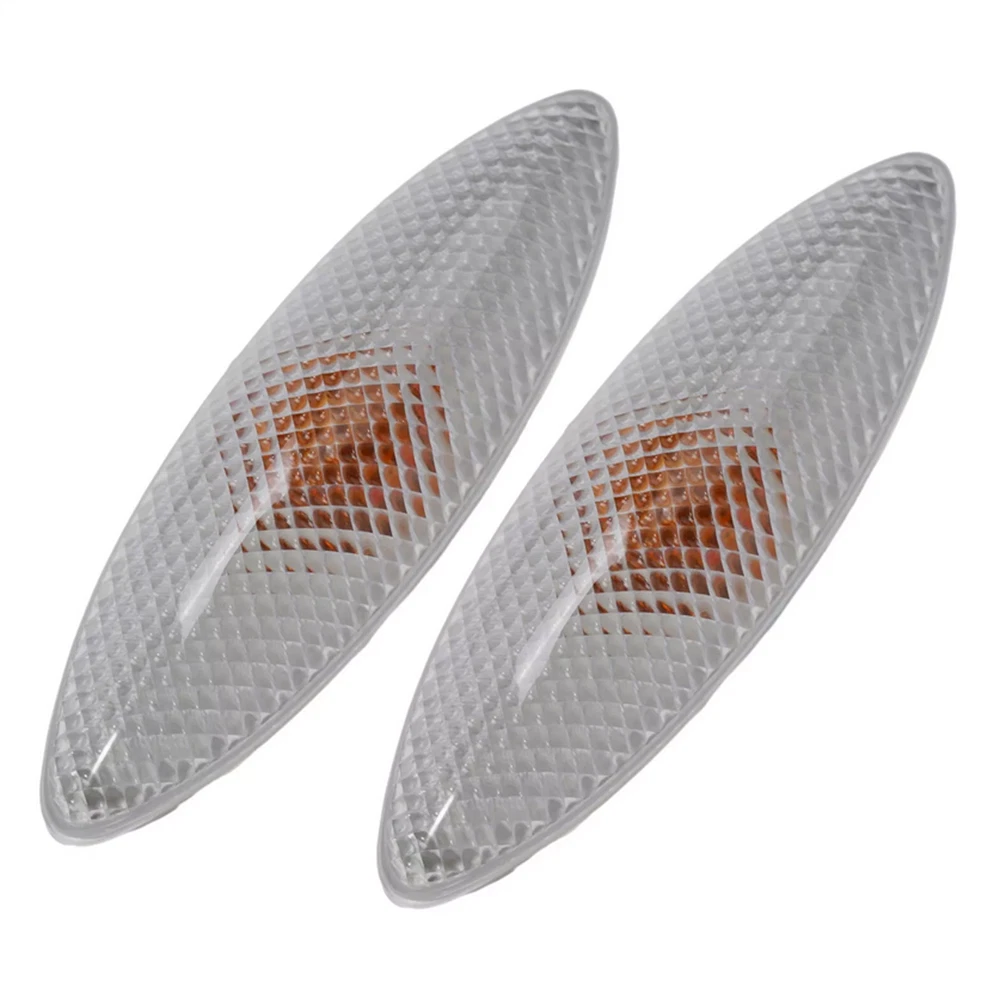 2Pcs Clear Side Marker Light For 1999-2006 Toyota Yaris 81730-0D010, 81740-0D010