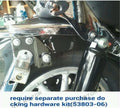 Adjustable Sissy Bar with Luggage Rack for Harley Touring (1997–2008)