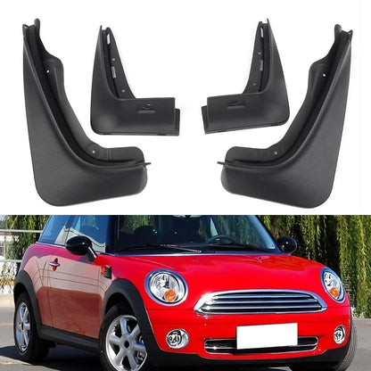 Set of 4 Mud Flaps for Mini Cooper One R56 (2008–2014)