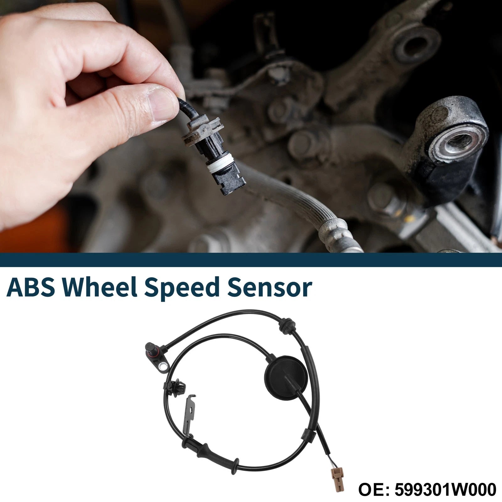 ABS Wheel Speed Sensor No. 599301W000 for KIA RIO (2012–2017)