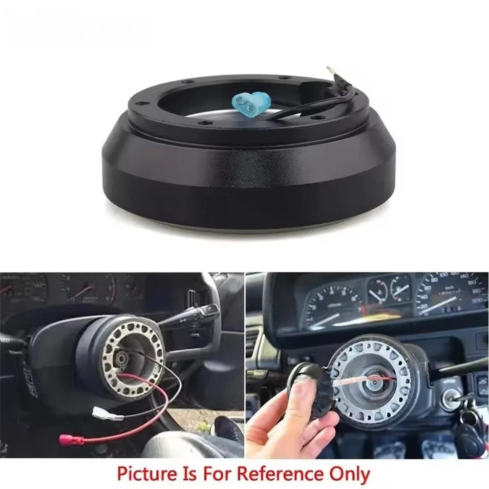 Steering Wheel Hub for Aftermarket Vehicles (Precision Engineered, Lightweight)