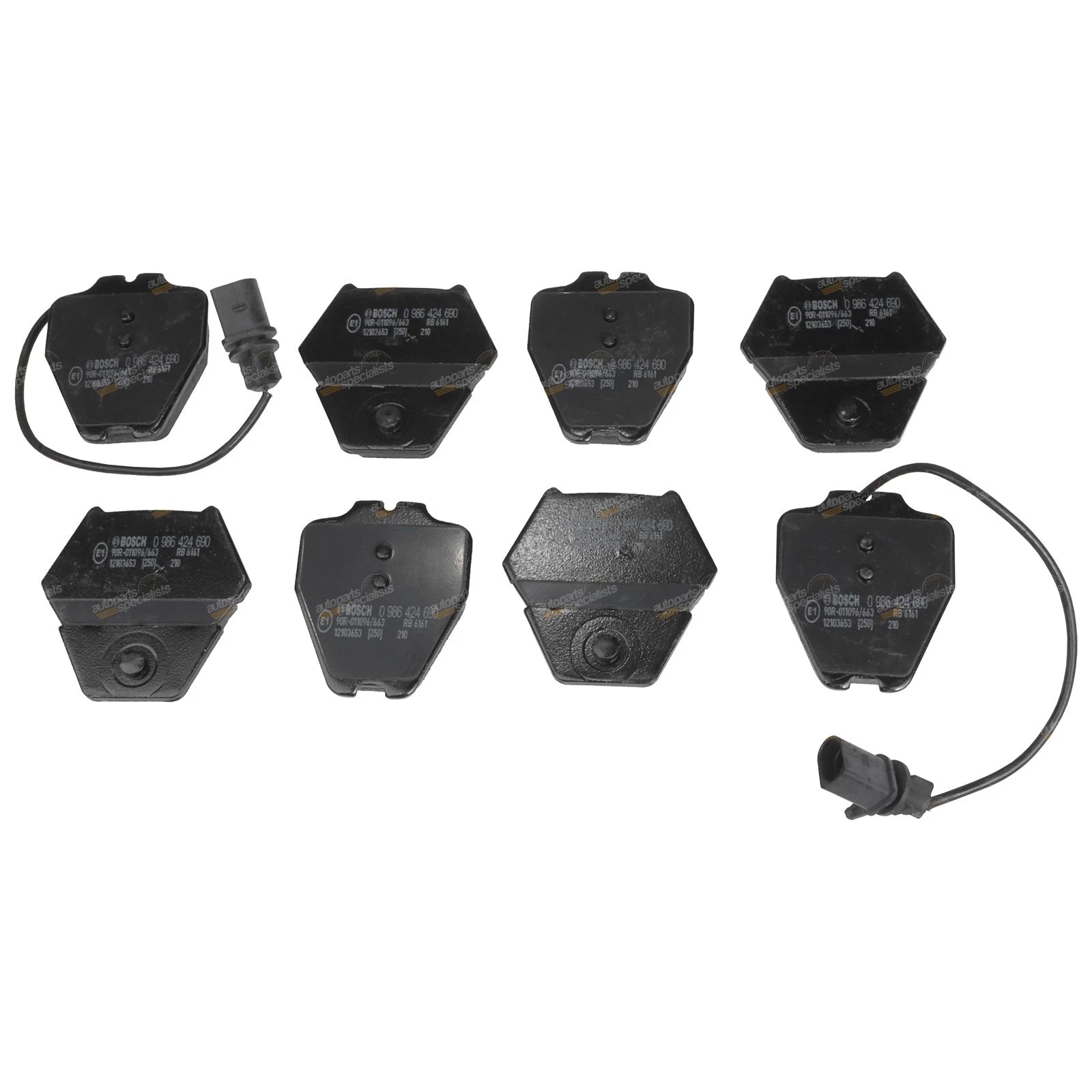 Front Disc Brake Pads Set for Audi A4/A6/Allroad B5 C5 (1997–2005)