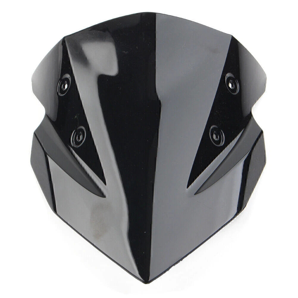 Motorcycle Windshield Windscreen For Kawasaki Z400 2018-2022 ABS plastic black